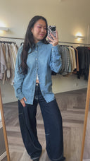 Ralph Lauren denim blouse - S