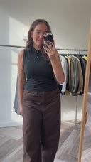 Lara polo top - M