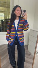 Tatiana 100% wol vest - S