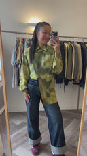 Femke geprinte blouse - L