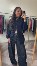Ilona 100% lamswol vest - S