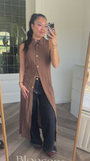 Cato mesh top - S