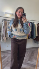 Noelle 100% wol trui - M-L