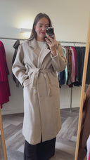 Jolijn cashmere-blend winterjas - M-L