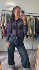 Jill metallic top - M