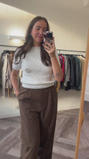 Dove 100% katoen top - S