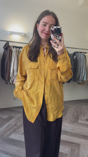 Quirine 100% zijde blouse - L