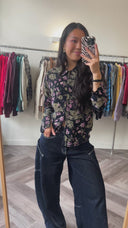 Romy geprinte blouse - S