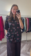Fenja geprinte blouse - XL