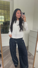Martha off-white trui - S