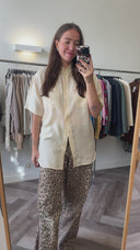 Cami 100% zijden blouse - L