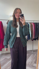 Amelie alpaca-blend vest - L