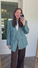 Nicolette viscose blazer - L