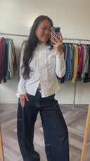 Ciara katoenen blouse - S