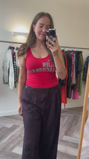 Celine strass tanktop - M