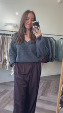 Alexa wool-blend trui - L