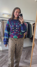 Ella mohair-blend trui - L