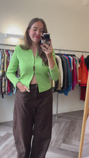 Willow lime top - S-M