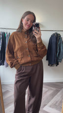 Sterre suede jack - M