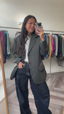 Val 100% wol blazer - M