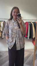 Rio 100% zijden blouse - XL