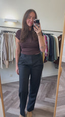 Odette 100% wol pantalon - M-L
