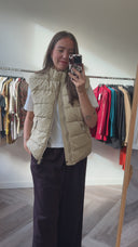 Alba eendendons bodywarmer - L