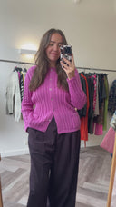 Clio mohair-blend vest - L