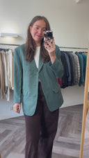 Gwendolyn wool-blend blazer - M-L
