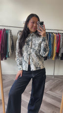 Gaby geprinte blouse - S