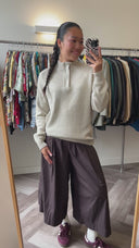 Nina halfzip trui - S